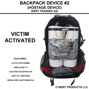 Victim Initiated IED Backpack | Active Shooter Training